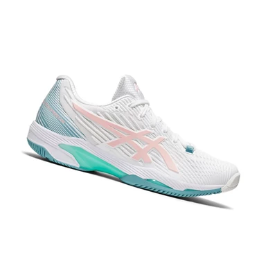 Zapatos de Tenis Asics SOLUTION SPEED FF 2 Mujer Blancos Rosas | 6437801-IX