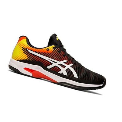 Zapatos de Tenis Asics SOLUTION SPEED FF Hombre Negros | 9240367-NC