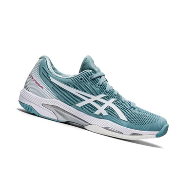 Zapatos de Tenis Asics SOLUTION SPEED FF 2 Mujer Azules Blancos | 9783612-DA