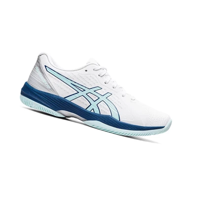 Zapatos de Tenis Asics SOLUTION SWIFT FF Mujer Blancos Azules | 8075243-UE